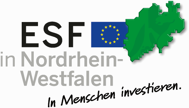 Logo ESF in NRW